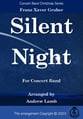 Silent Night Concert Band sheet music cover